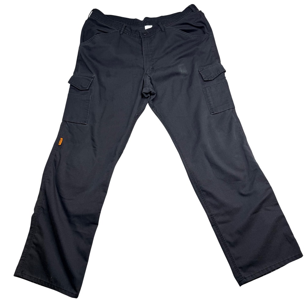 Thrive Workwear Mens Squish Pad Technology Cargo Pants Black 38x34‎ Knee Pad